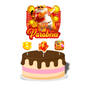 Topo de bolo Padrão - Tigrinho